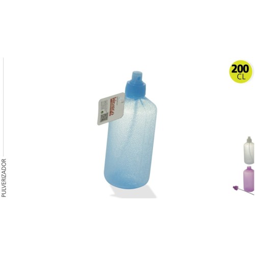 HIDALGO PULVERIZADOR 200 ML PLASTICO c/12 PULVERIZADORES